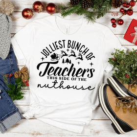 Jolliest Bunch of Teachers DTF Transfers