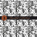 Haunted Vinyl collection- 12x12 vinyl sheets-9 designs available