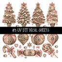 Bougie Nutcracker Coach UV DTF Decal sheets 11 Designs available