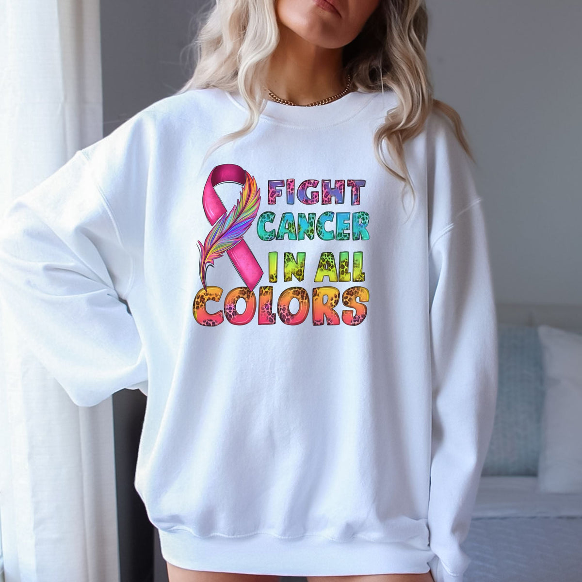 Fight Cancer in all colors DTF Transfers