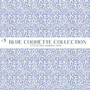Blue Coquette Collection Vinyl collection- 12x12 vinyl sheets-20 designs available