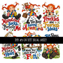 Pippi UV DTF Decal sheets 12 Designs available