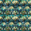 Stained Peacock Adhesive Vinyl Collection - 12 Design Options