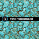 Western Turquoise and Leather Collection Vinyl collection- 12x12 vinyl sheets-20 designs available