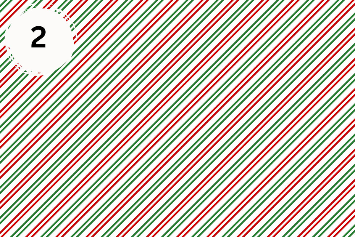 Candy Cane vinyl collection- 12x12 sheets- 16 designs available