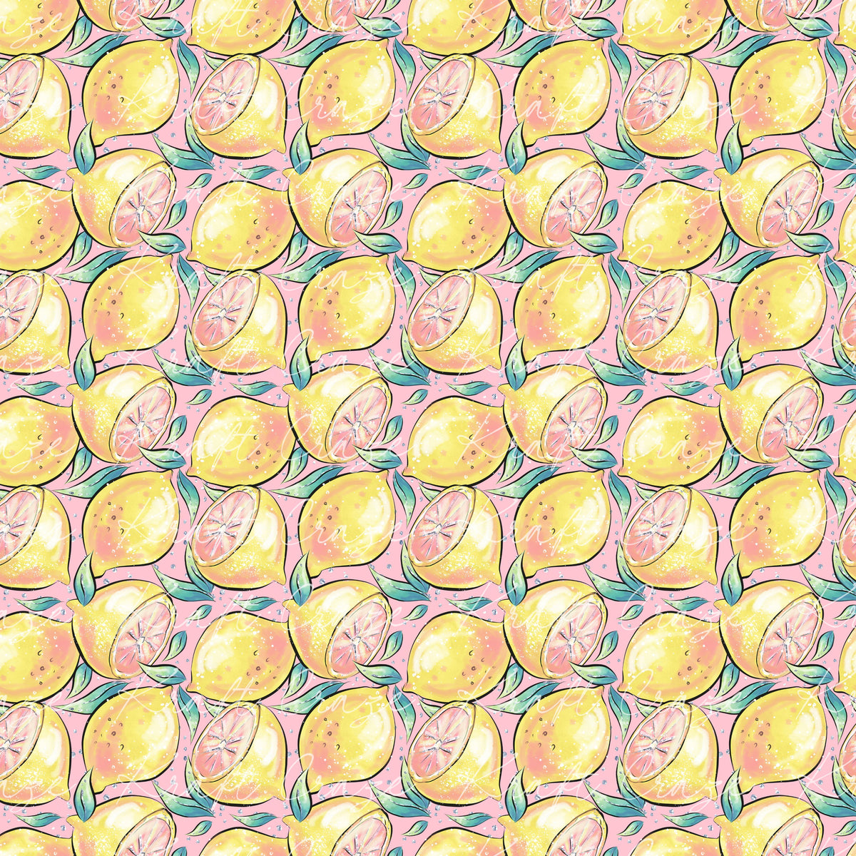 Mermaid Summer Collection 12x12 Vinyl Sheets- 10 Designs Available