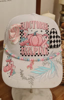 Finished In October we wear pink Hat