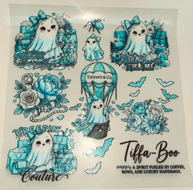 #165 Creepin it Couture Double sided Decal Sheet  ( 2 variants )