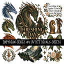 Empyrean Series UV DTF Decal sheets 4 Designs available