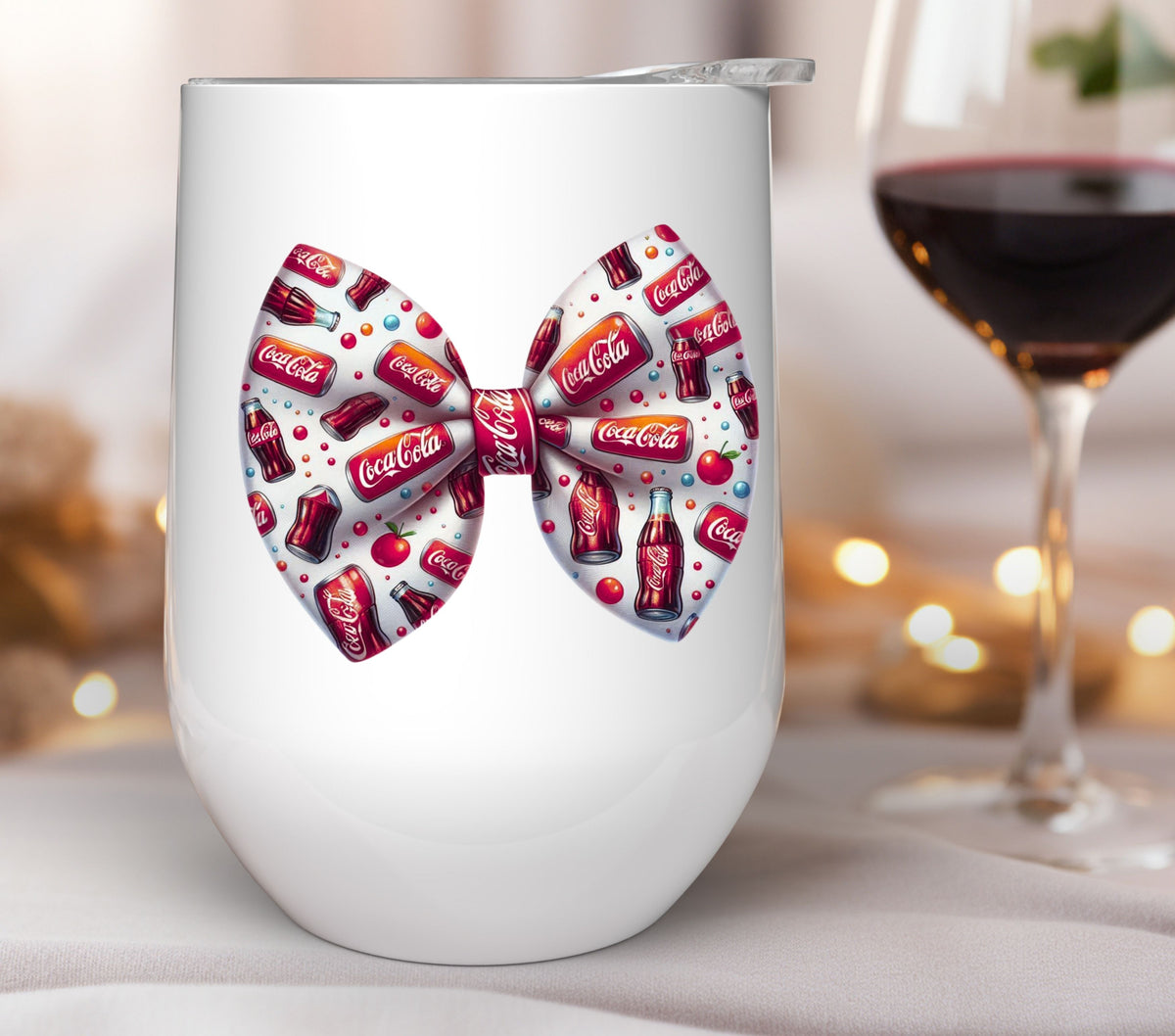 Cola Coquette Bow #4 UV DTF Decals