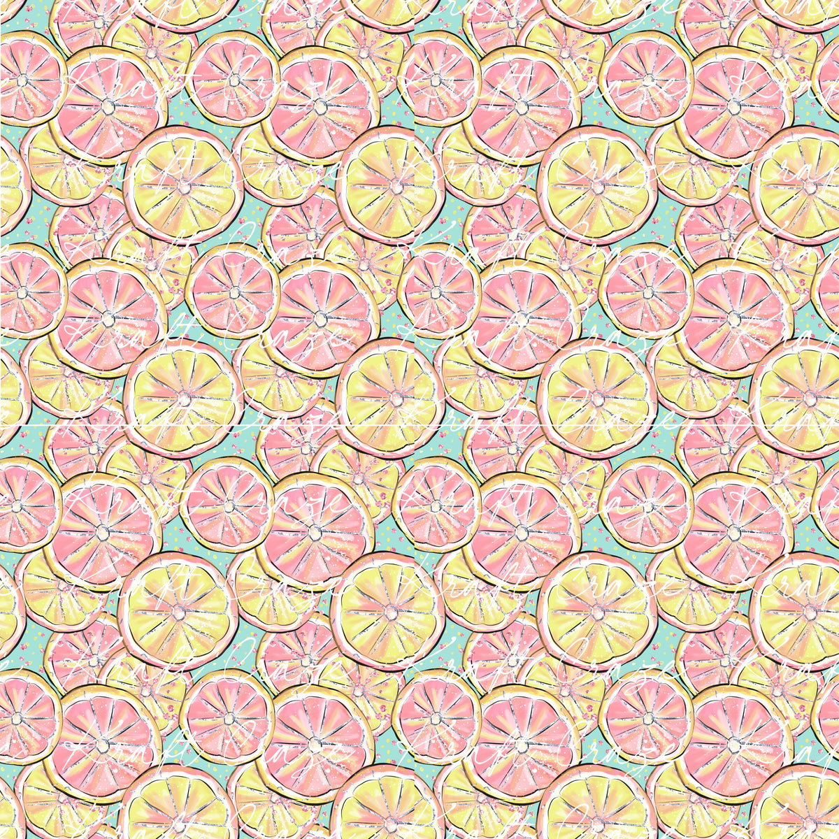 Mermaid Summer Collection 12x12 Vinyl Sheets- 10 Designs Available