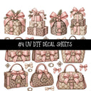 Bougie Nutcracker Coach UV DTF Decal sheets 11 Designs available