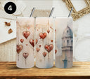 Vintage Valentine Vinyl Tumbler Wraps- 7 Designs- 2 Sizes available