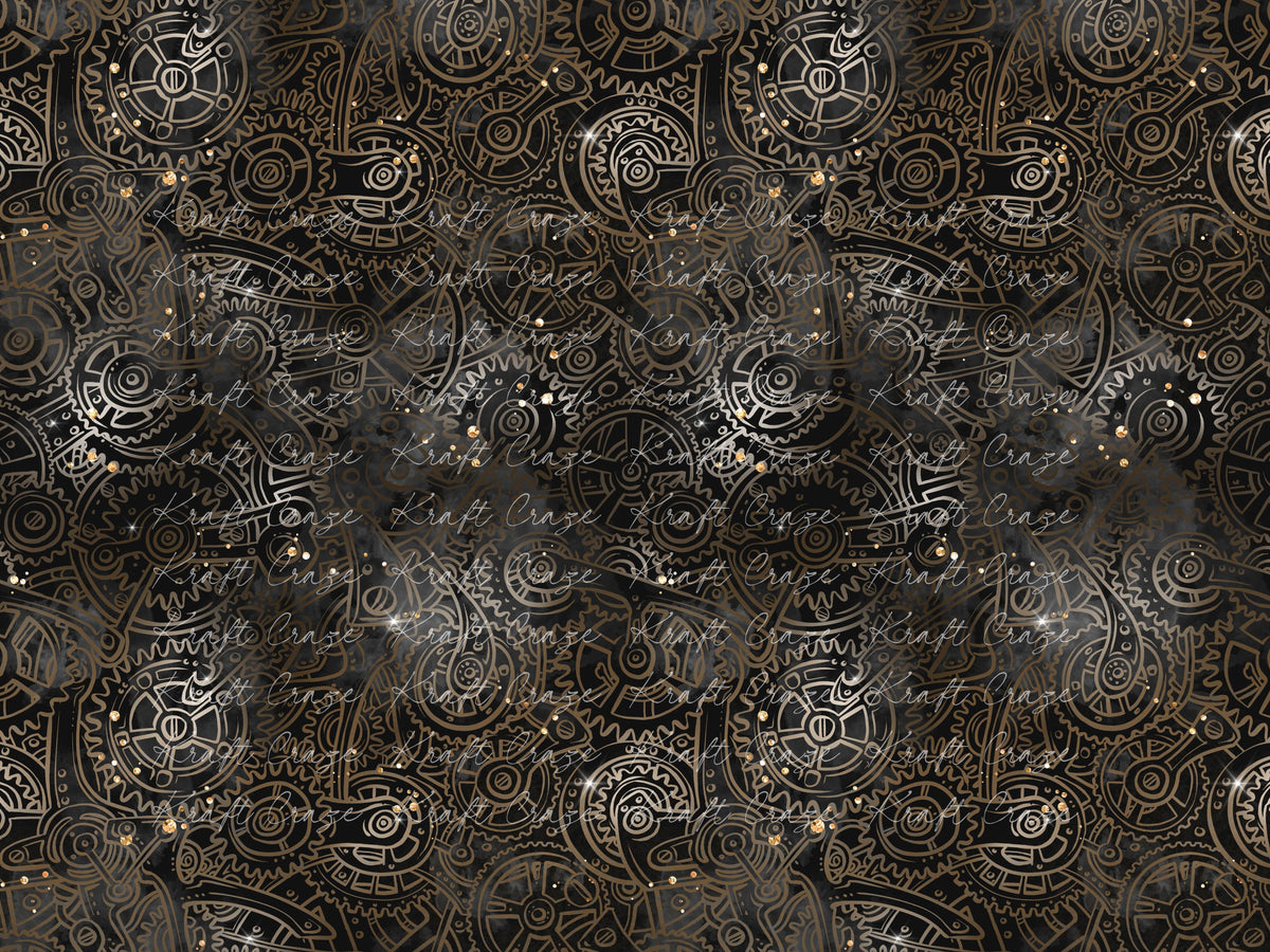 Steampunk Wonders Collection Vinyl collection- 12x12 vinyl sheets-18 designs available