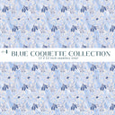 Blue Coquette Collection Vinyl collection- 12x12 vinyl sheets-20 designs available