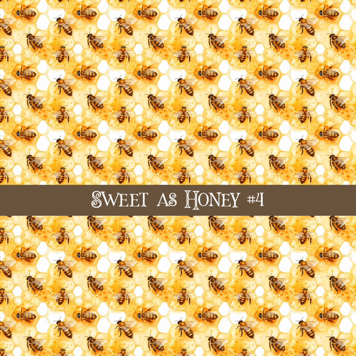 Sweet as Honey - vinyl sheets 10 (Patterns to choose from)