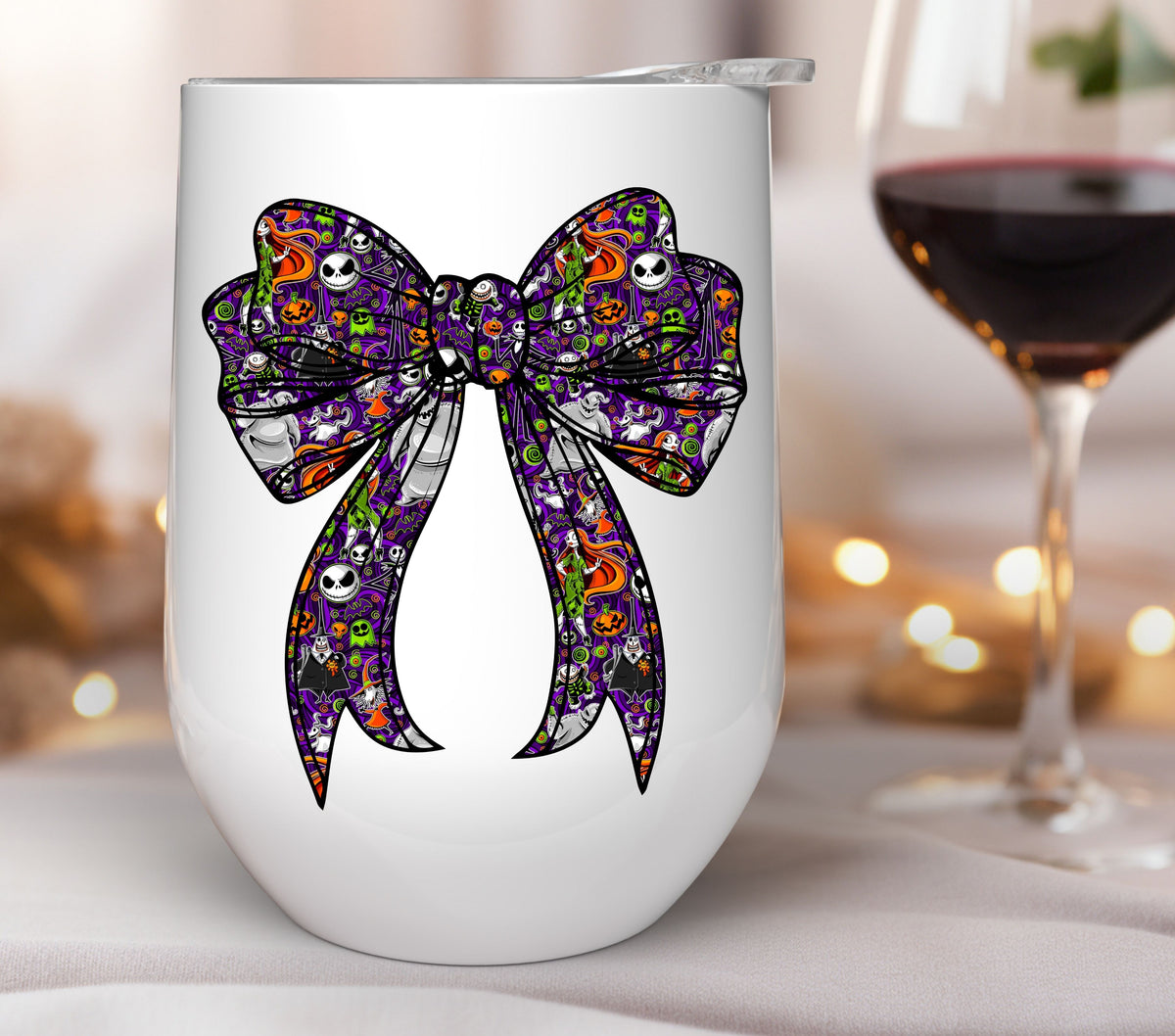 Oogie 2.0 Bow UV DTF Decals