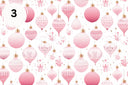 Dreaming of a Pink Christmas vinyl collection- 12x12 sheets- 12designs available