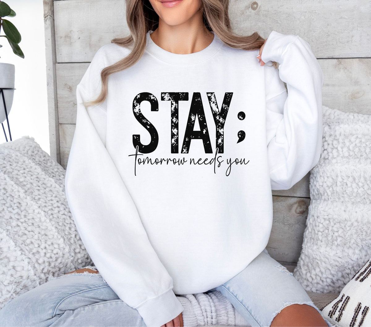 Stay tomorrow needs you DTF Transfers 4 color options