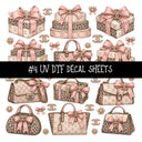 Bougie Nutcracker Chanel UV DTF Decal sheets 11 Designs available