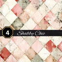 Shabby Vinyl collection- 12x12 vinyl sheets-9 designs available