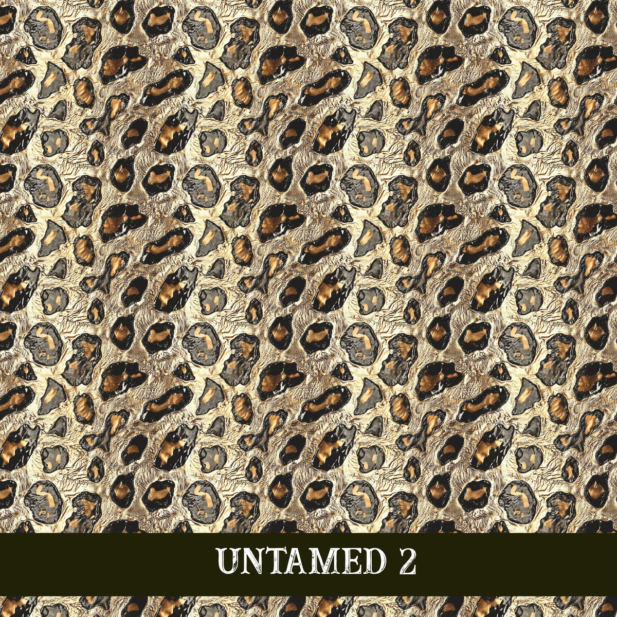 Untamed collection- 12x12 vinyl sheets 6 designs available