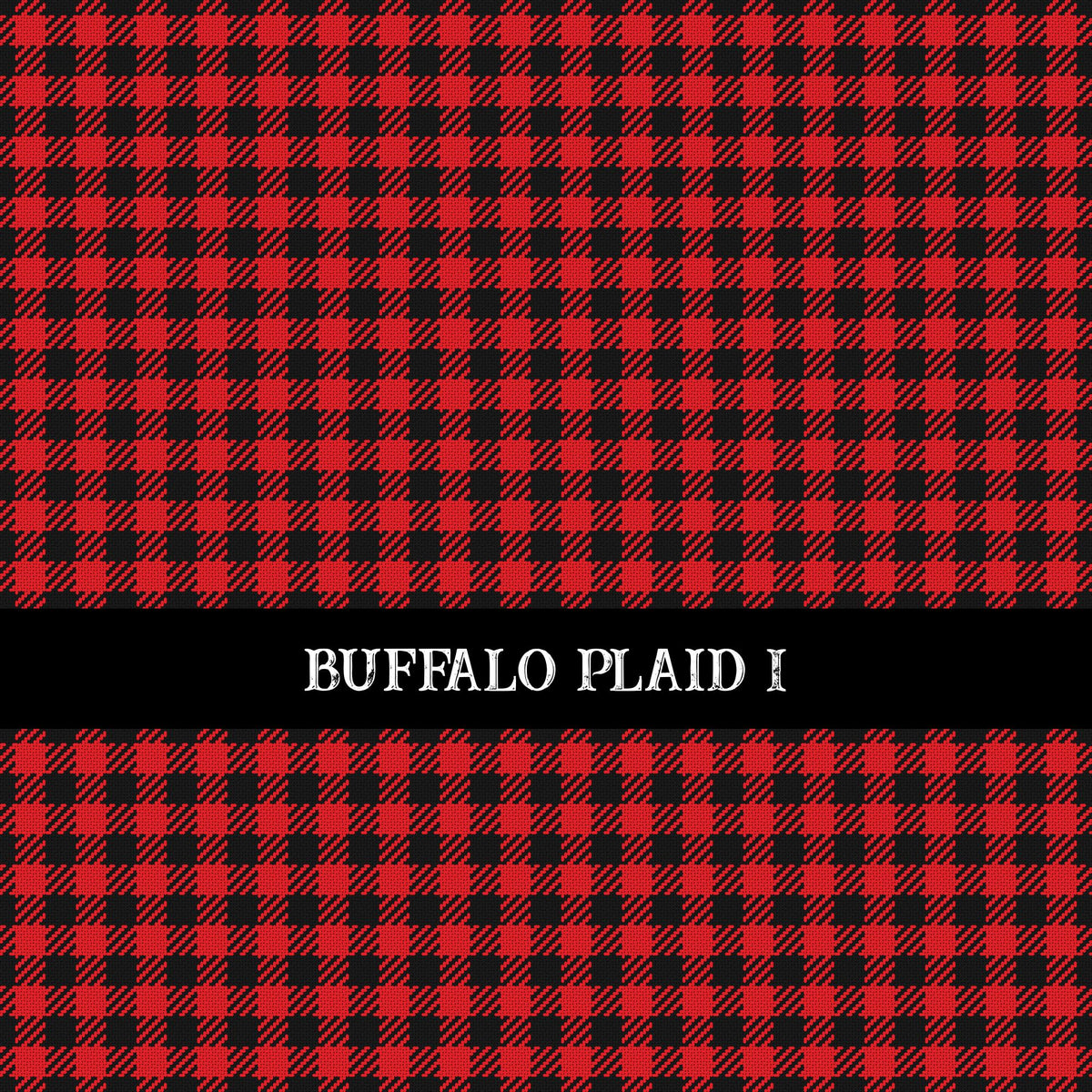 Buffalo Plaid Red 12x12 vinyl sheet 6 Designs Available