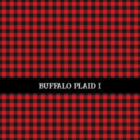 Buffalo Plaid Red 12x12 vinyl sheet 6 Designs Available
