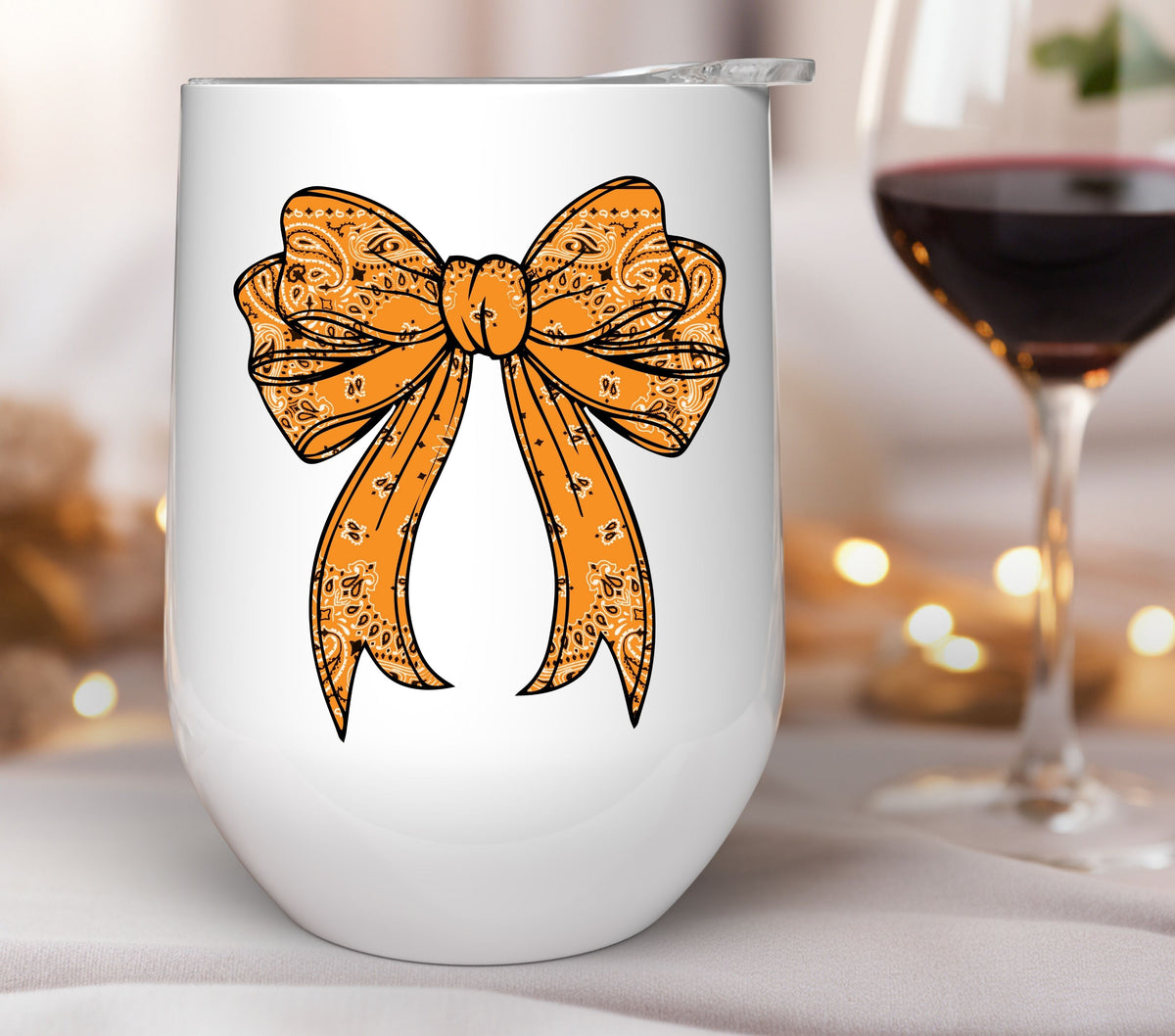 Bandana Coquette Bow Collection UV DTF Decals- 12 Colors