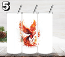 Fire of a Phoenix UV DTF Decal