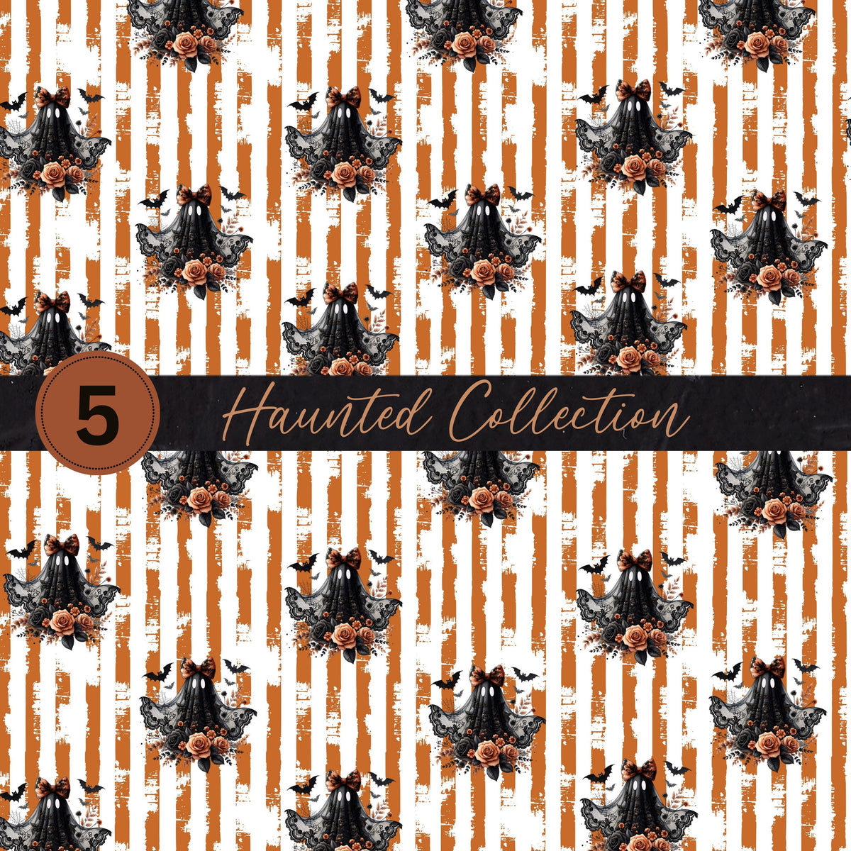 Haunted Vinyl collection- 12x12 vinyl sheets-9 designs available