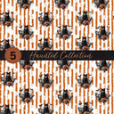 Haunted Vinyl collection- 12x12 vinyl sheets-9 designs available