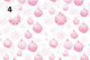 Dreaming of a Pink Christmas vinyl collection- 12x12 sheets- 12designs available