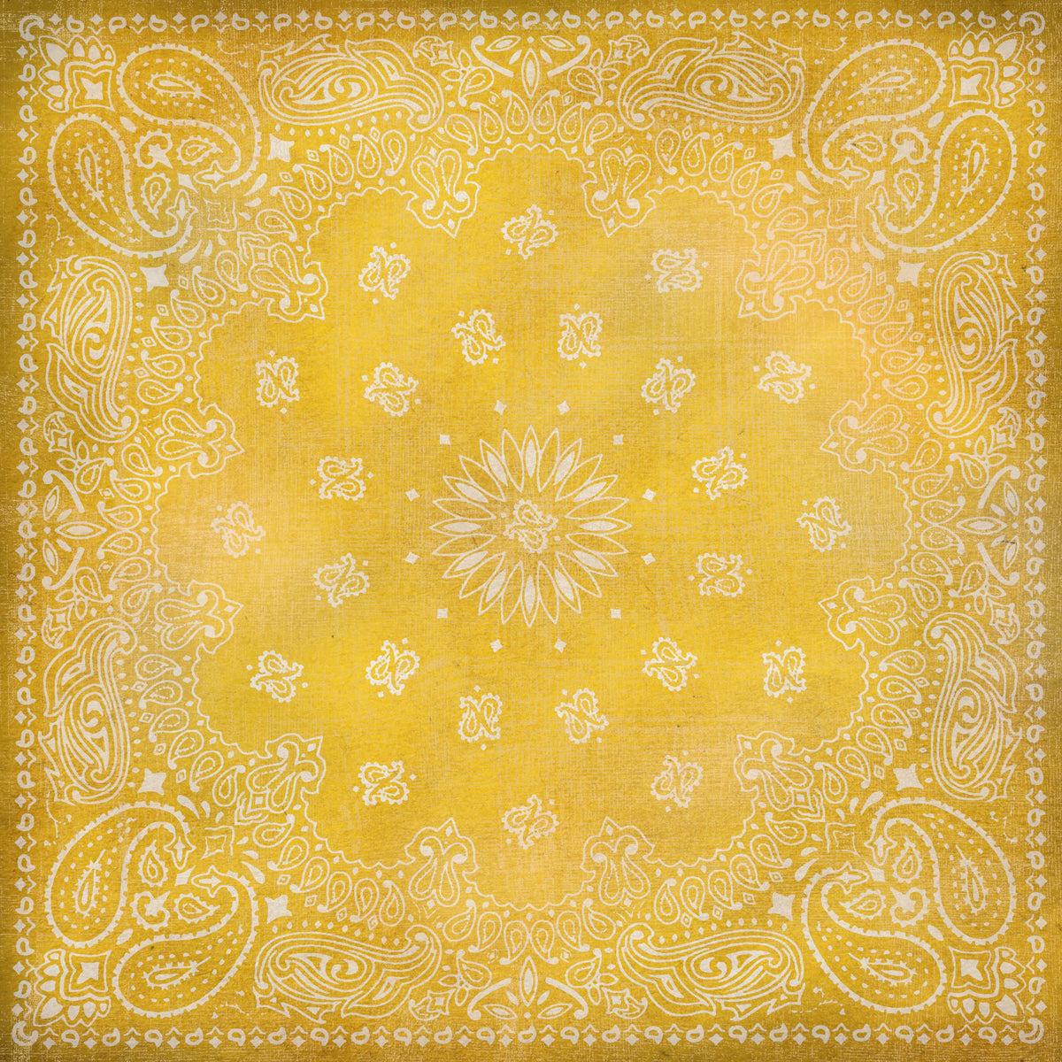 Vintage Bandana Collection Vinyl collection- 12x12 vinyl sheets-18 designs available