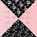 Pink Witches- Precut 12x12 vinyl vsplit sheets- 5 design choices