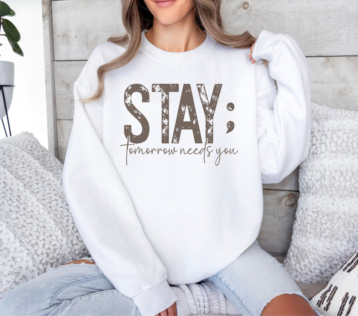 Stay tomorrow needs you DTF Transfers 4 color options