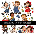 Little Rascals UV DTF Decal sheets 12 Designs available