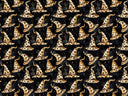 Golden Halloween Leopard Collection 12x12 Vinyl Sheets-12 Designs Available