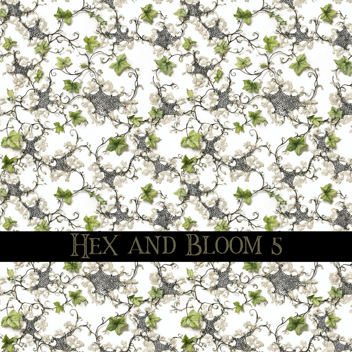 Hex and Bloom Vinyl collection- 12x12 vinyl sheets-16 designs available