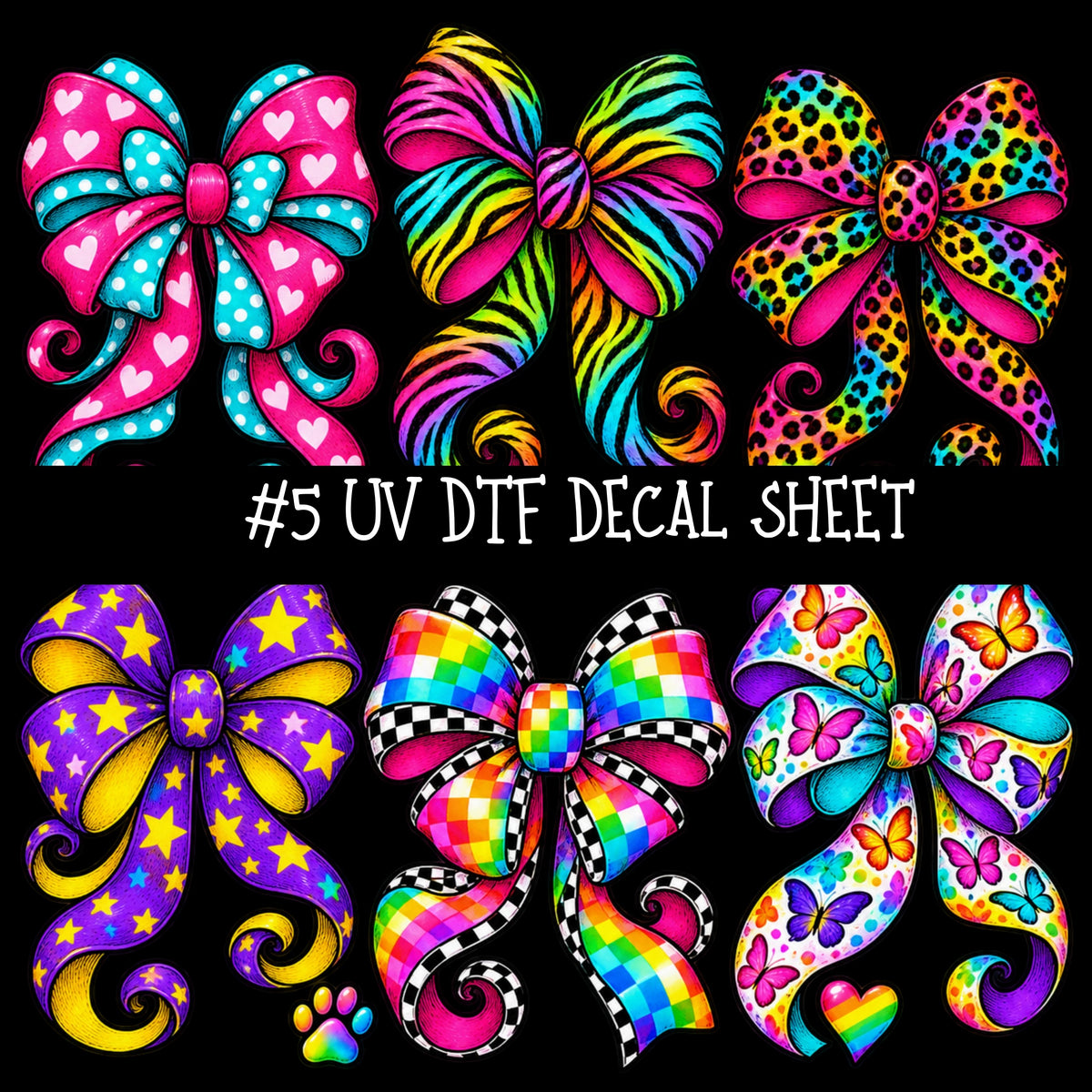 Let's Be Frank UV DTF Decal sheets 11 Designs available