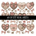 Bougie Nutcracker Coach UV DTF Decal sheets 11 Designs available