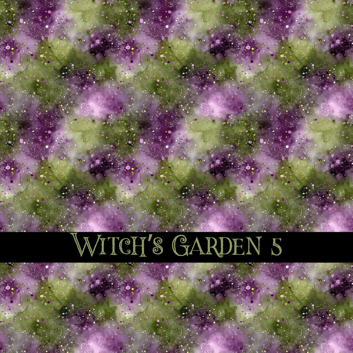Witch's Garden Vinyl collection- 12x12 vinyl sheets-10 designs available