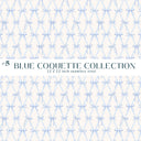 Blue Coquette Collection Vinyl collection- 12x12 vinyl sheets-20 designs available