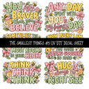 The smallest things  Decal sheets 11 Designs available