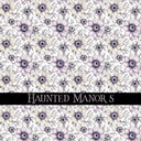 Haunted Manor Vinyl collection- 12x12 vinyl sheets-16 designs available