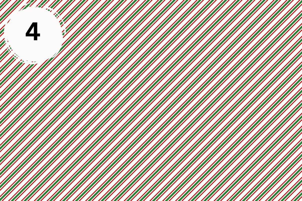 Candy Cane vinyl collection- 12x12 sheets- 16 designs available