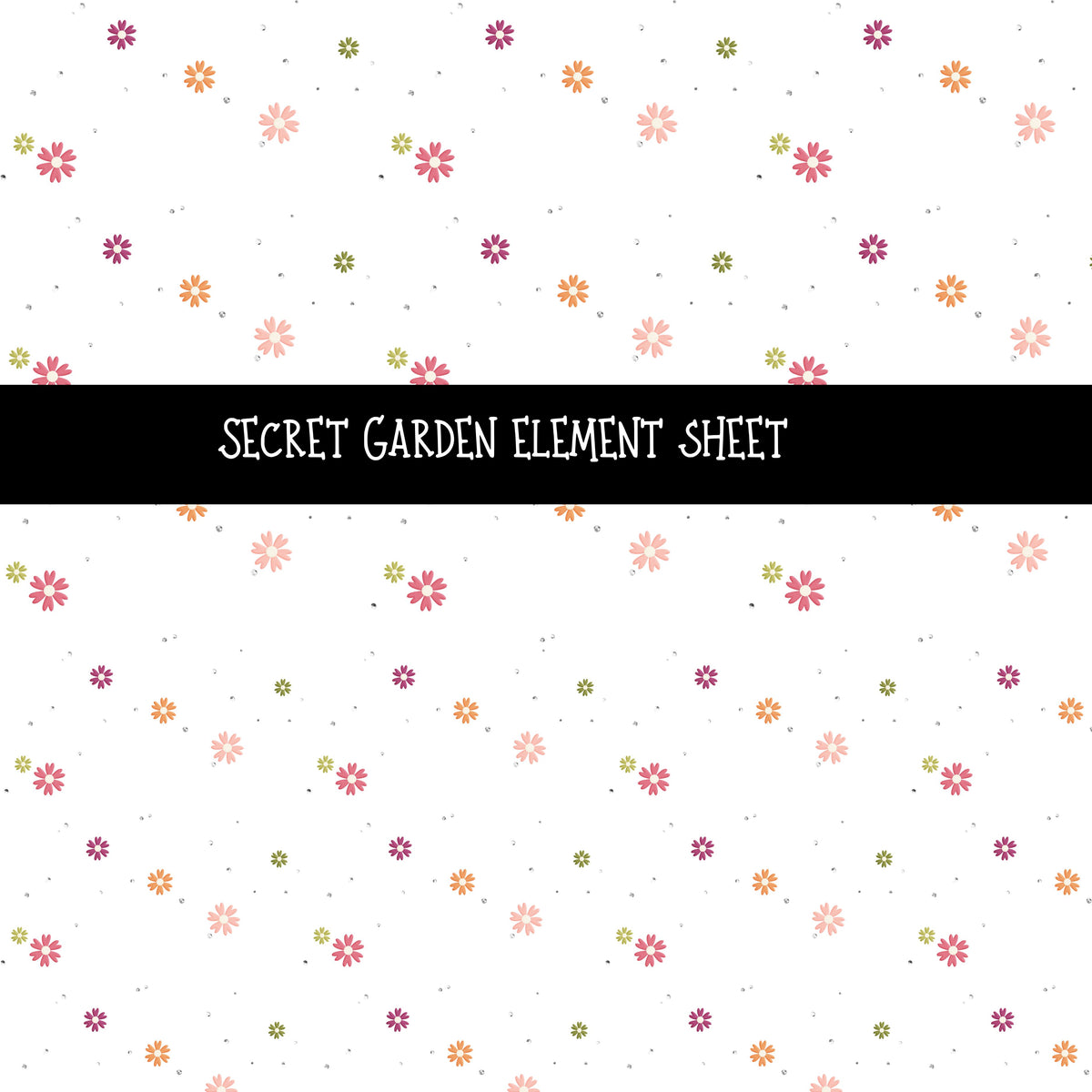 Secret Garden Element UV DTF Decal sheets 12 Sheet Designs to choose from