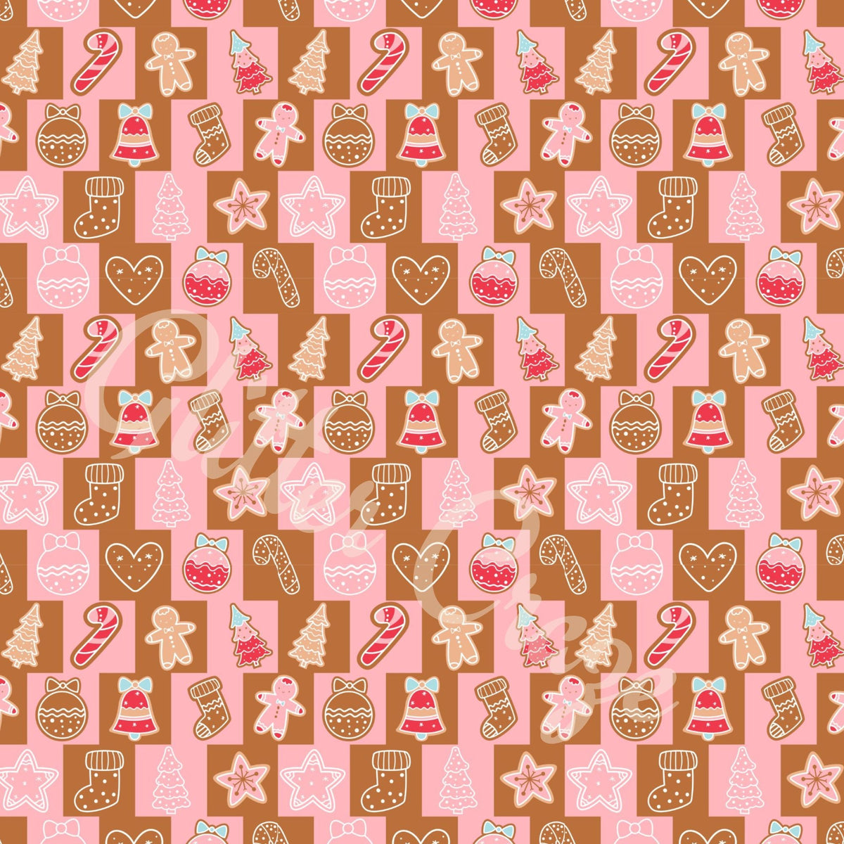 Gingerbread 12x12 Vinyl Sheets- 6 Designs