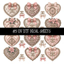 Bougie Nutcracker Chanel UV DTF Decal sheets 11 Designs available