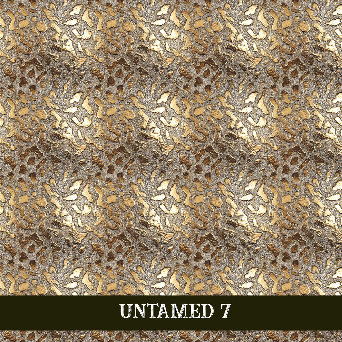 Untamed collection- 12x12 vinyl sheets 6 designs available